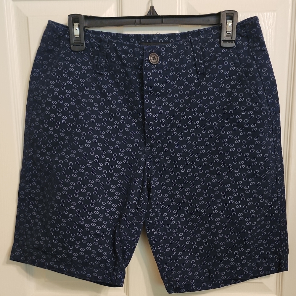 Aeropostale Men's Blue Patterned Shorts